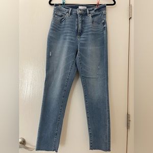 LOFT high rise skinny jeans in curvy fit, NWOT